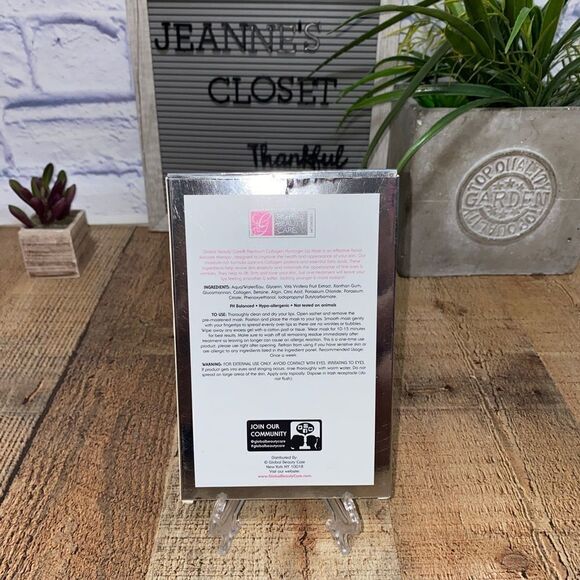 Lip Mask Collagen Hydrogel 3 Pack Global Beauty Care Premium - Picture 3 of 3